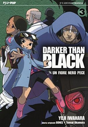 Copertina del manga Darker Than Black vol. 3, edizione italiana J-POP Edizioni di Aa.Vv.