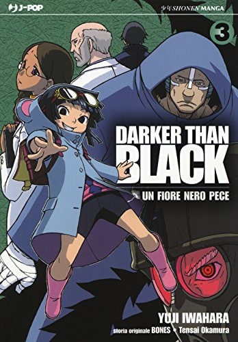 Copertina del manga Darker Than Black vol. 3, edizione italiana J-POP Edizioni di Aa.Vv.