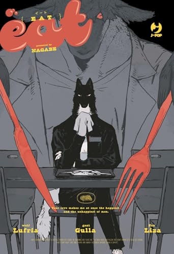Copertina del manga Eat vol. 1, edizione italiana J-POP Edizioni di Nagabe