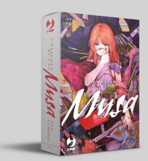 Copertina del manga L'essenza di Una Musa Box (1-3), edizione italiana J-POP Edizioni di Aya Fumino