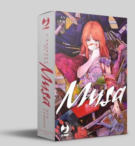 Copertina del manga L'essenza di Una Musa Box (1-3), edizione italiana J-POP Edizioni di Aya Fumino