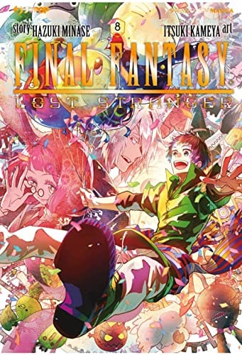Copertina del manga Final Fantasy Lost Stranger vol. 8, edizione italiana J-POP Edizioni di Hazuki Minase & Itsuki Kameya