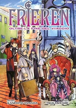 Copertina del manga Frieren vol. 3, edizione italiana J-POP Edizioni di Tsukasa Abe & Kanehito Yamada