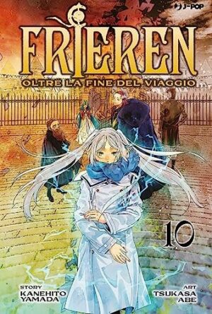 Copertina del manga Frieren vol. 10, edizione italiana J-POP Edizioni di Tsukasa Abe & Kanehito Yamada