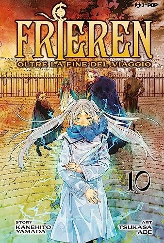 Copertina del manga Frieren vol. 10, edizione italiana J-POP Edizioni di Tsukasa Abe & Kanehito Yamada