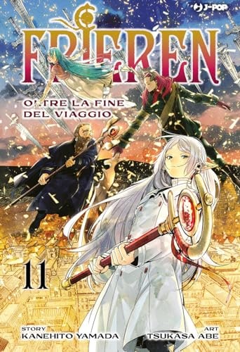 Copertina del manga Frieren vol. 11, edizione italiana J-POP Edizioni di Kanehito Yamada & Tsukasa Abe