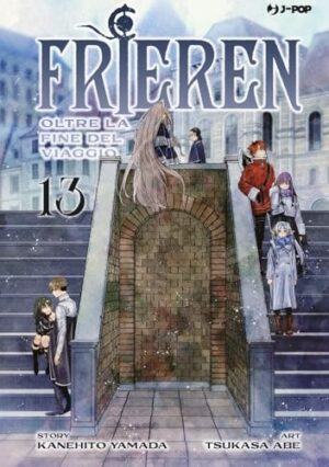 Copertina del manga Frieren vol. 13, edizione italiana J-POP Edizioni di Kanehito Yamada & Tsukasa Abe