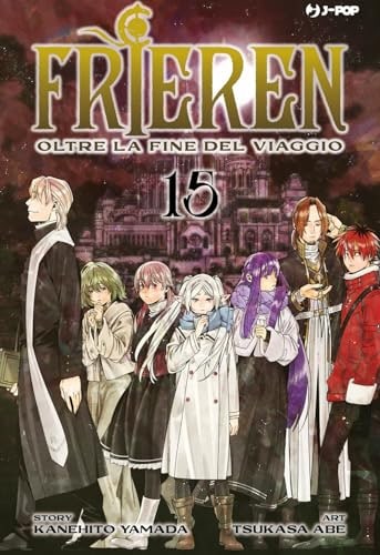 Copertina del manga Frieren vol. 15, edizione italiana J-POP Edizioni di Editore