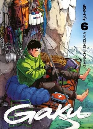 Copertina del manga Gaku vol. 6, edizione italiana J-POP Edizioni di Shinichi Ishizuka