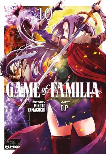 Copertina del manga Game of Familia vol. 10, edizione italiana J-POP Edizioni di Mikoto Yamaguchi