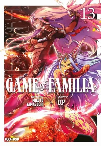 Copertina del manga Game of Familia vol. 13, edizione italiana J-POP Edizioni di D.P., Mikoto Yamaguchi