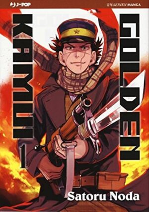 Copertina del manga Golden Kamui vol. 1, edizione italiana J-POP Edizioni di Noda Satoru