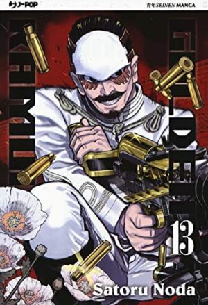 Copertina del manga Golden Kamui vol. 13, edizione italiana J-POP Edizioni di Satoru Noda