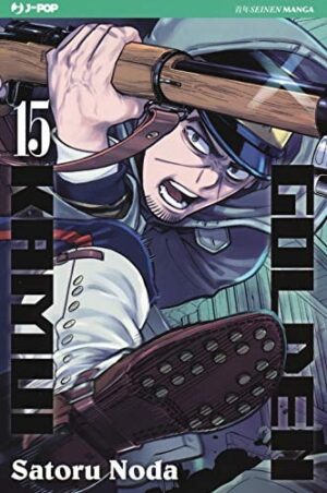 Copertina del manga Golden Kamui vol. 15, edizione italiana J-POP Edizioni di Satoru Noda