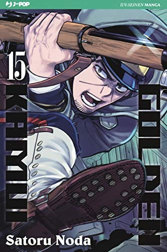 Copertina del manga Golden Kamui vol. 15, edizione italiana J-POP Edizioni di Satoru Noda