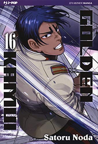 Copertina del manga Golden Kamui vol. 16, edizione italiana J-POP Edizioni di Satoru Noda