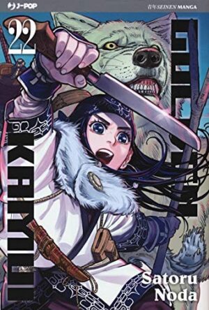 Copertina del manga Golden Kamui vol. 22, edizione italiana J-POP Edizioni di Atoru Noda