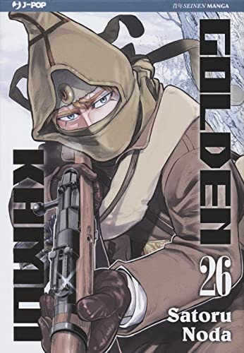 Copertina del manga Golden Kamui vol. 26, edizione italiana J-POP Edizioni di Satoru Noda