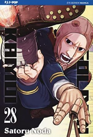 Copertina del manga Golden Kamui vol. 28, edizione italiana J-POP Edizioni di Satoru Noda
