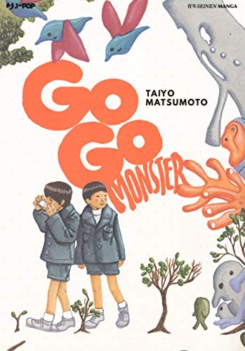 Copertina del manga Gogo Monster, edizione italiana J-POP Edizioni di Taiyo Matsumoto