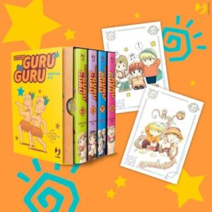 Copertina del manga Guru Guru Box 2 vol 5-8, edizione italiana J-POP Edizioni di Hiroyuki Eto