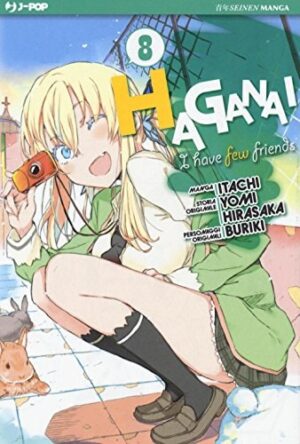 Copertina del manga Haganai i Have a Few Friends vol. 8, edizione italiana J-POP Edizioni di Yomi Hirasaka