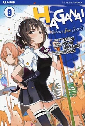 Copertina del manga Haganai i Have a Few Friends vol. 9, edizione italiana J-POP Edizioni di Yomi Hirasaka
