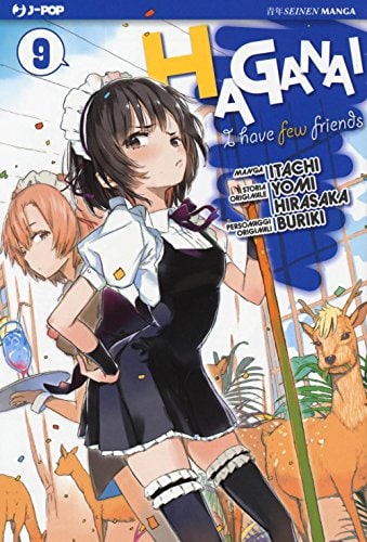 Copertina del manga Haganai i Have a Few Friends vol. 9, edizione italiana J-POP Edizioni di Yomi Hirasaka