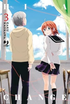 Copertina del manga Hina Change vol. 3, edizione italiana J-POP Edizioni di Gaku Kajikawa