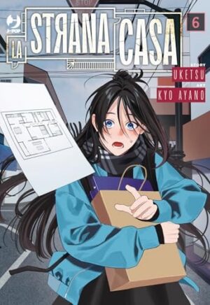 Copertina del manga Hen Na Ie - la Strana Casa vol. 6, edizione italiana J-POP Edizioni di Kyou Ayano, Uketsu