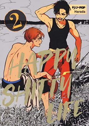 Copertina del manga Happy Shitty Life vol. 2, edizione italiana J-POP Edizioni di Harada