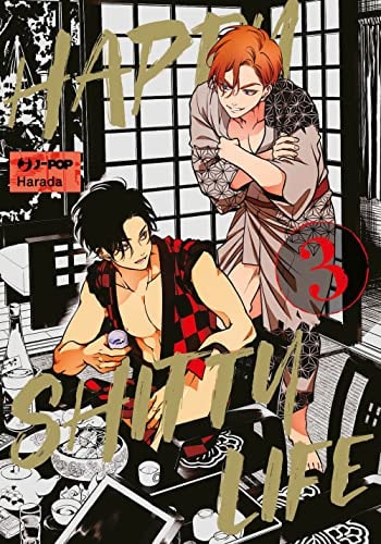 Copertina del manga Happy Shitty Life vol. 3, edizione italiana J-POP Edizioni di Harada