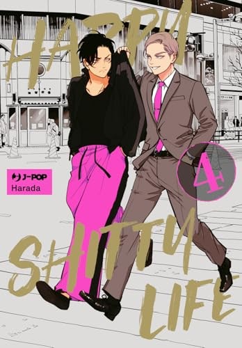 Copertina del manga Happy Shitty Life vol. 4, edizione italiana J-POP Edizioni di Harada