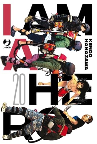 Copertina del manga I Am a Hero - Nuova Edizione vol. 20, edizione italiana J-POP Edizioni di Kengo Hanazawa