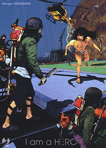 Copertina del manga I Am a Hero vol. 20, edizione italiana J-POP Edizioni di Hanazawa Kengo