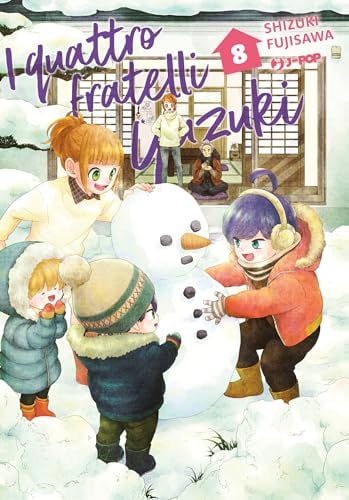 Copertina del manga I Quattro Fratelli Yuzuki vol. 8, edizione italiana J-POP Edizioni di Shizuki Fujisawa