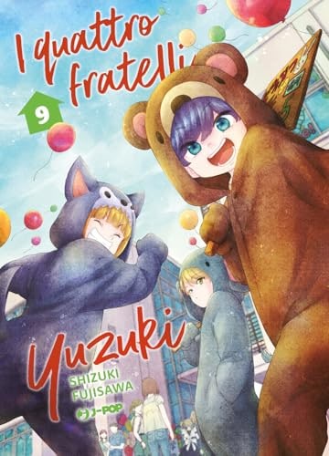 Copertina del manga I Quattro Fratelli Yuzuki vol. 9, edizione italiana J-POP Edizioni di Shizuki Fujisawa