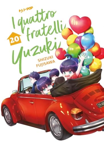 Copertina del manga I Quattro Fratelli Yuzuki vol. 20, edizione italiana J-POP Edizioni di Shizuki Fujisawa
