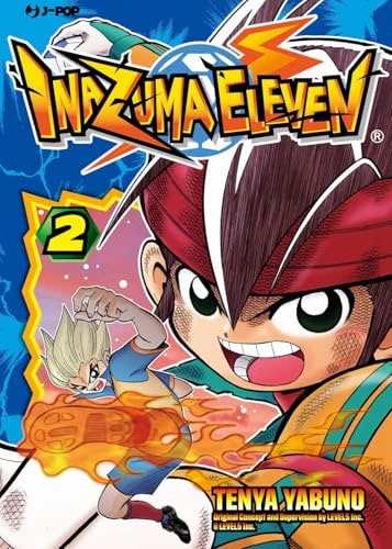 Copertina del manga Inazuma Eleven vol. 2, edizione italiana J-POP Edizioni di Level - 5, Tenya Yabuno