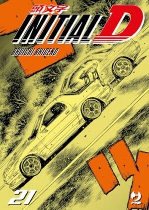 Copertina del manga Initial D vol. 21, edizione italiana J-POP Edizioni di Editore