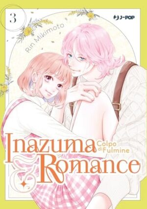 Copertina del manga Inazuma&Romance Colpo di Fulmine vol. 3, edizione italiana J-POP Edizioni di Rin Mikimoto