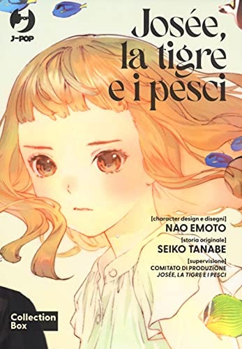 Copertina del manga Josee, the Tiger & the Fish Box, edizione italiana J-POP Edizioni di Seiko Tanabe & Nao Emoto