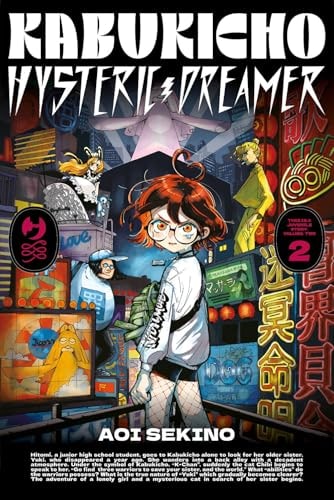 Copertina del manga Kabukicho Hysteric Dreamer 2 (di 2), edizione italiana J-POP Edizioni di Aoi Sekino