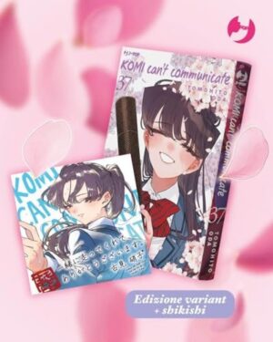 Copertina del manga Komi Can't Communicate 37 Variant, edizione italiana J-POP Edizioni di Tomohito Oda