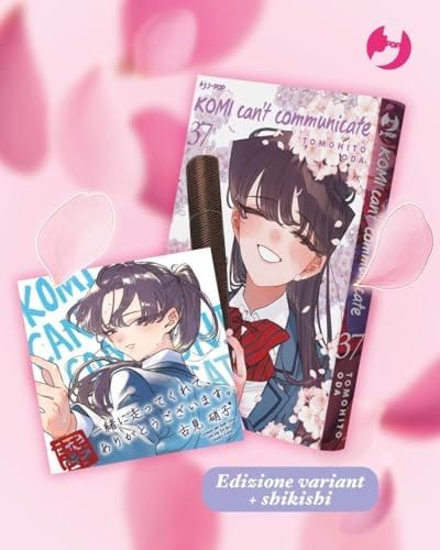Copertina del manga Komi Can't Communicate 37 Variant, edizione italiana J-POP Edizioni di Tomohito Oda