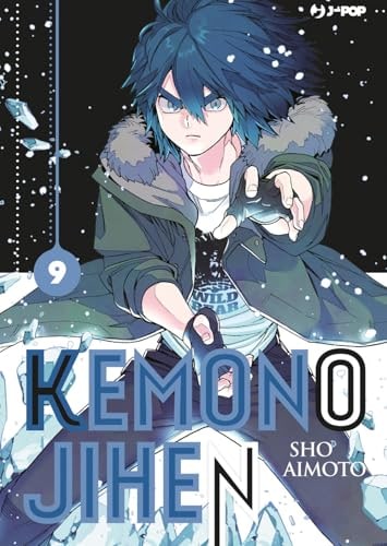 Copertina del manga Kemono Jihen vol. 9, edizione italiana J-POP Edizioni di Sho Aimoto