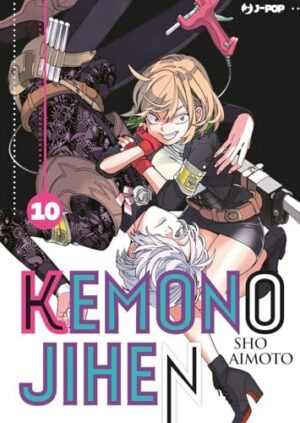Copertina del manga Kemono Jihen vol. 10, edizione italiana J-POP Edizioni di Sho Aimoto