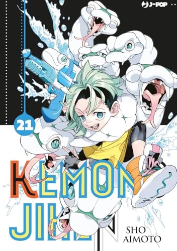 Copertina del manga Kemono Jihen vol. 21, edizione italiana J-POP Edizioni di Sho Aimoto