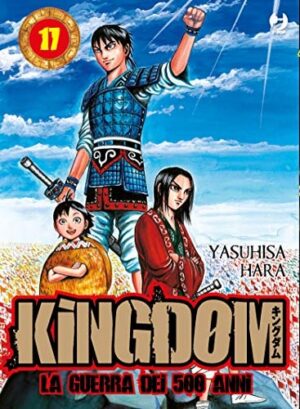 Copertina del manga Kingdom vol. 17, edizione italiana J-POP Edizioni di Yasuhisa Hara