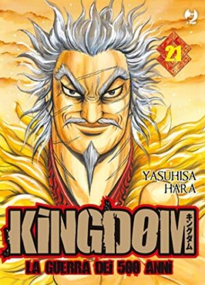 Copertina del manga Kingdom vol. 21, edizione italiana J-POP Edizioni di Yasuhisa Hara